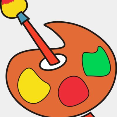 Palette and brush Thumbnail