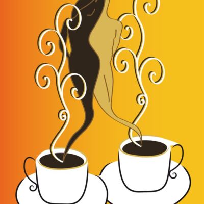 tasse de cafe couple chaude Thumbnail