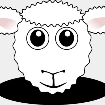 Sheep 01 Face Cartoon Thumbnail