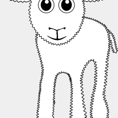 Sheep 005 Cartoon Thumbnail