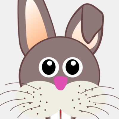 Rabbit 001 Face Cartoon Thumbnail
