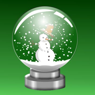 snow globe   snowman Thumbnail